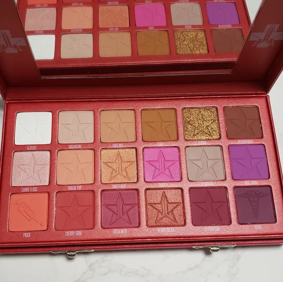 Jeffree Star Blood Sugar Eyeshadow Palette.